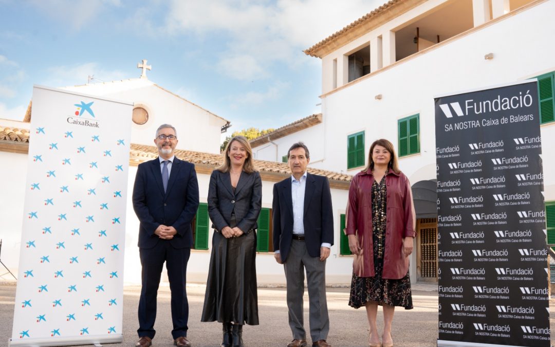 CaixaBank dona suport amb 433.500 euros programes socials a Balears junt amb la Fundació Sa Nostra