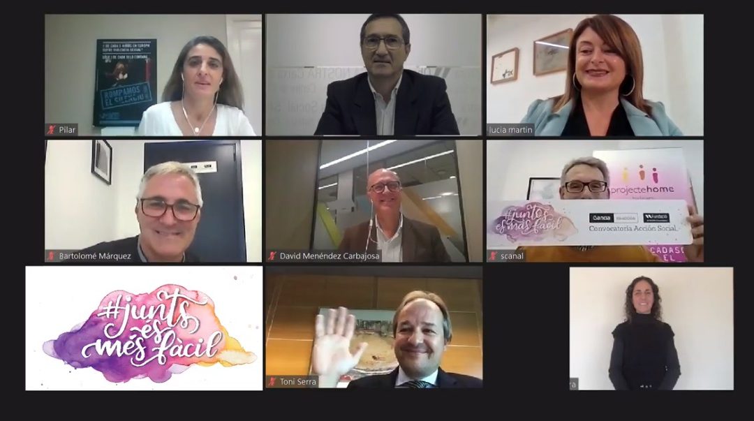 Bankia y Fundación Sa Nostra reconocen en un acto virtual  los proyectos de 42 entidades sociales de las Islas Baleares