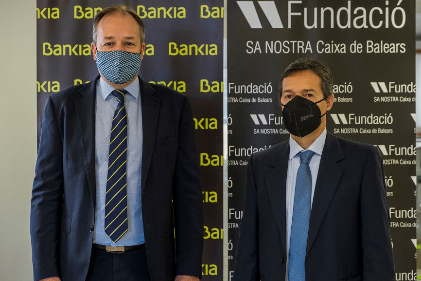 Bankia apoya con 510.000 euros a Fundació Sa Nostra para respaldar programas de acción social, medioambiental y cultural en Baleares